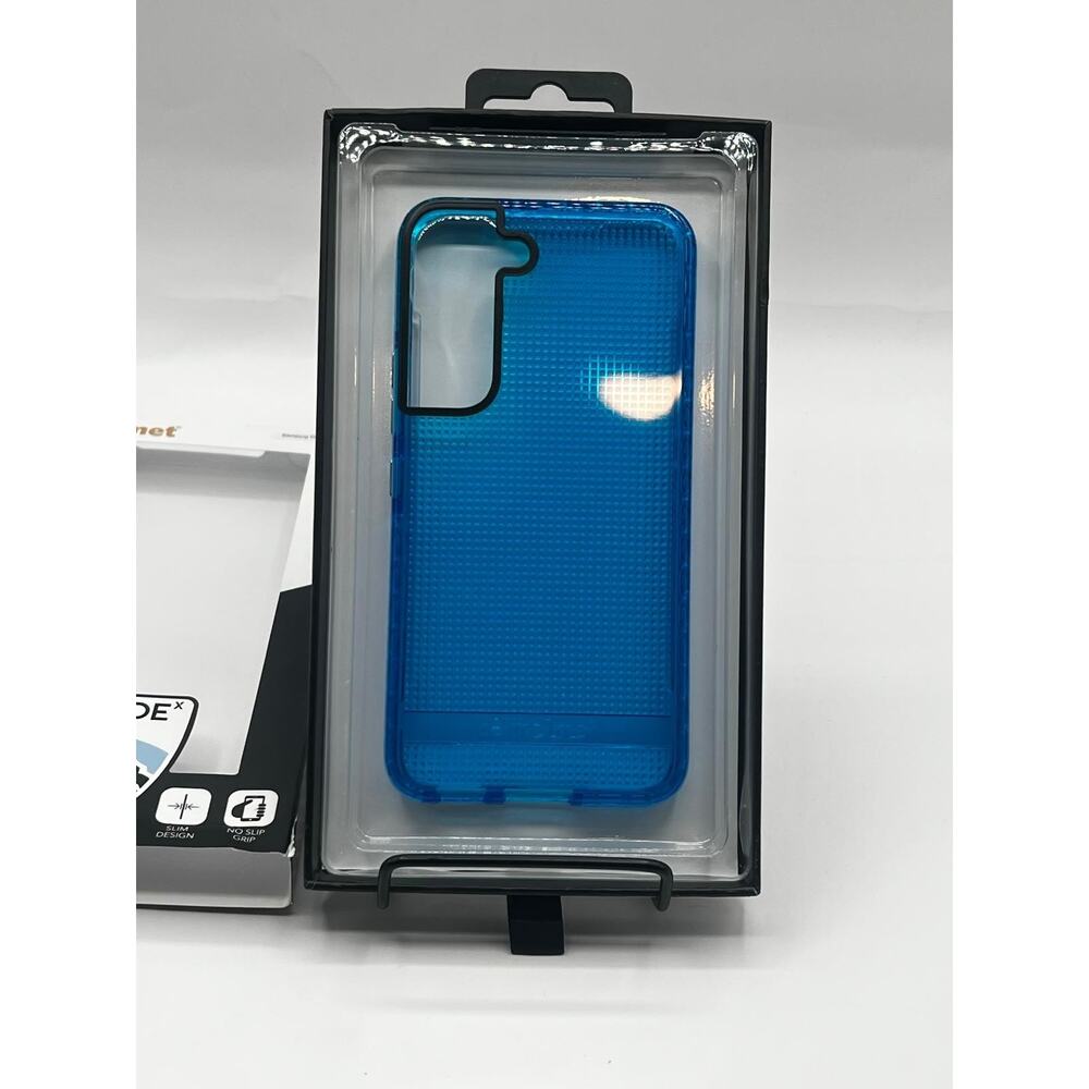 Cellhelmet Altitude X Series Case for Samsung Galaxy S22 Blue Slim Non-Slip Grip - Picture 2 of 4